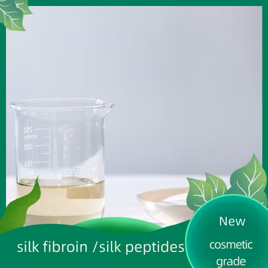 Aminoacidi della seta idrolizzati fibroina della seta peptidi di seta polvere bianca cosmetica CAS 96690