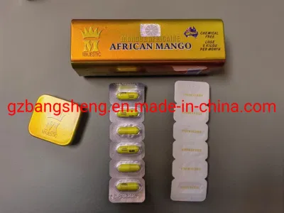 Capsule dimagranti di mango africano Capsule dimagranti Scatola di ferro lunga